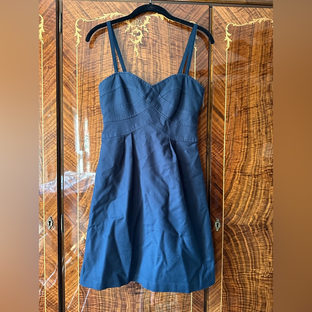 Nanette Lepore Navy Women’s Structured Mini Dress